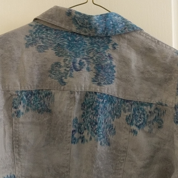 Coldwater Creek, Petite 14, denim look jacket - Picture 6 of 6